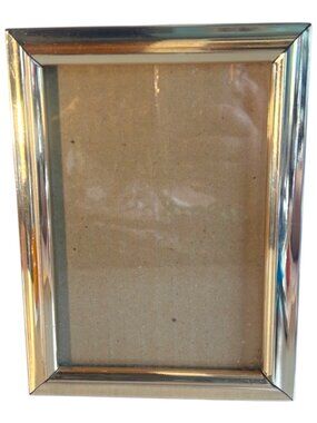 Modern Shiny Gold 8x5 Picture Frame Wall Hanging Decor